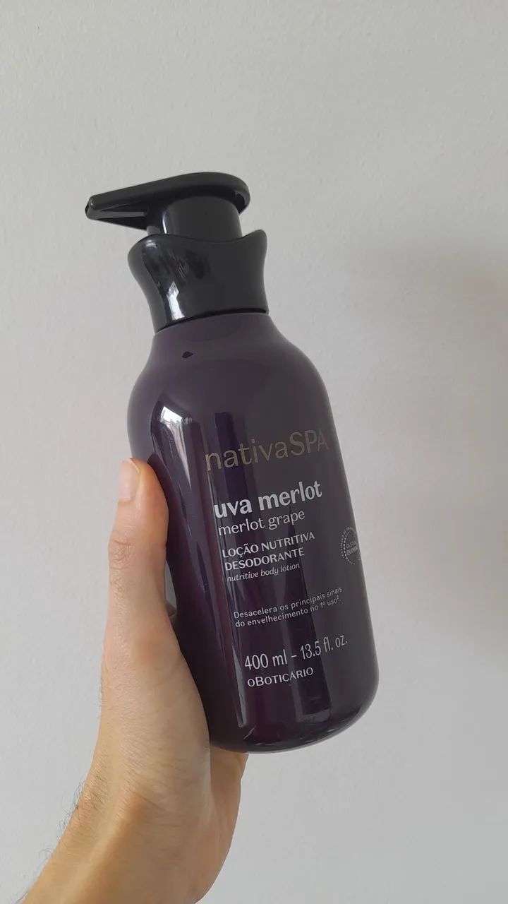 Loção Nativa SPA Uva Merlot 400ml