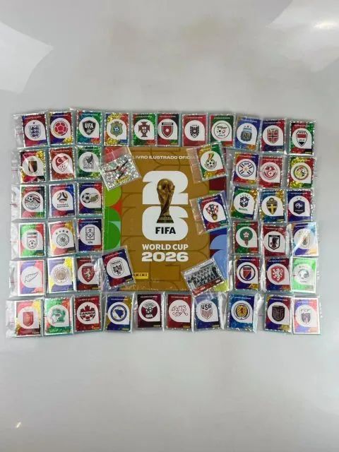 Álbum Copa do Mundo 2026 Completo para colar