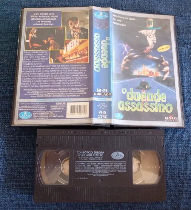 VHS Dublado O Duende Assassino