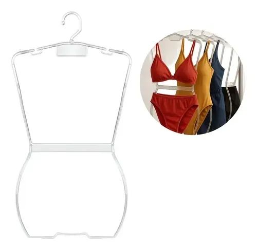 CABIDES TRANSPARENTES DE CORPO- unidade e kit com 10 unidades 