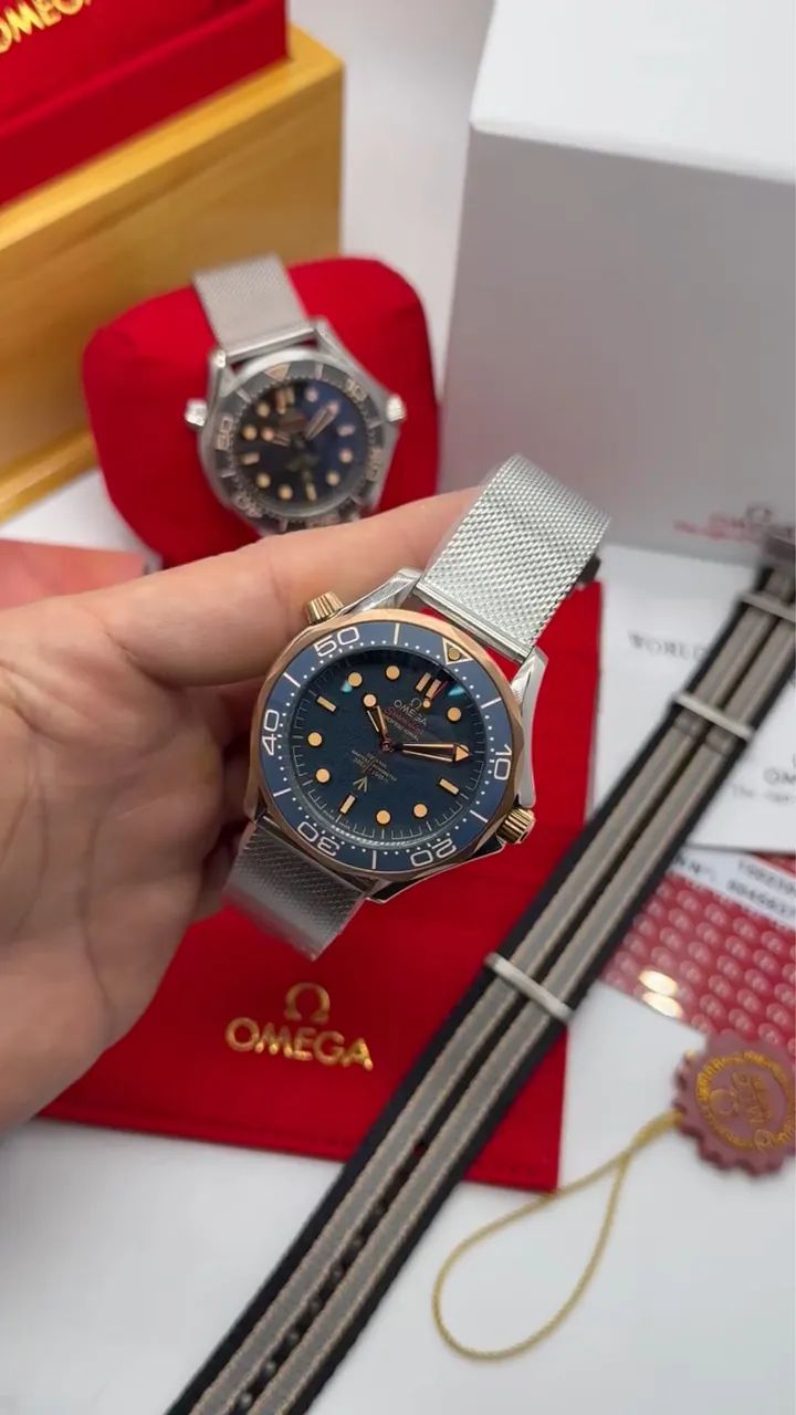 Omega Seamaster 2 pulseiras 