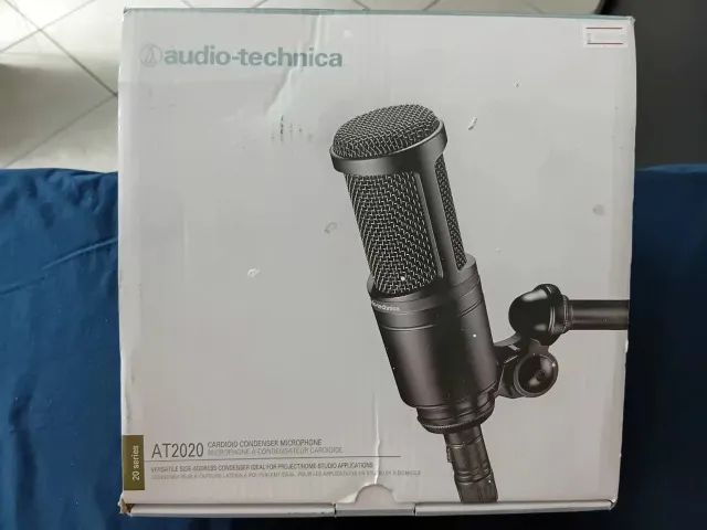 Microfone Audio-technica At2020 Condensador Cardioide - Foto 2