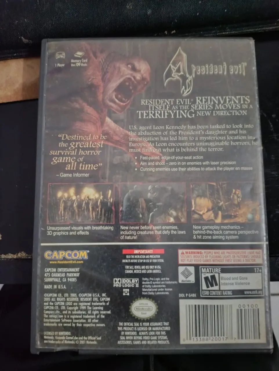Resident Evil 4 Game Cube - Original - Foto 2