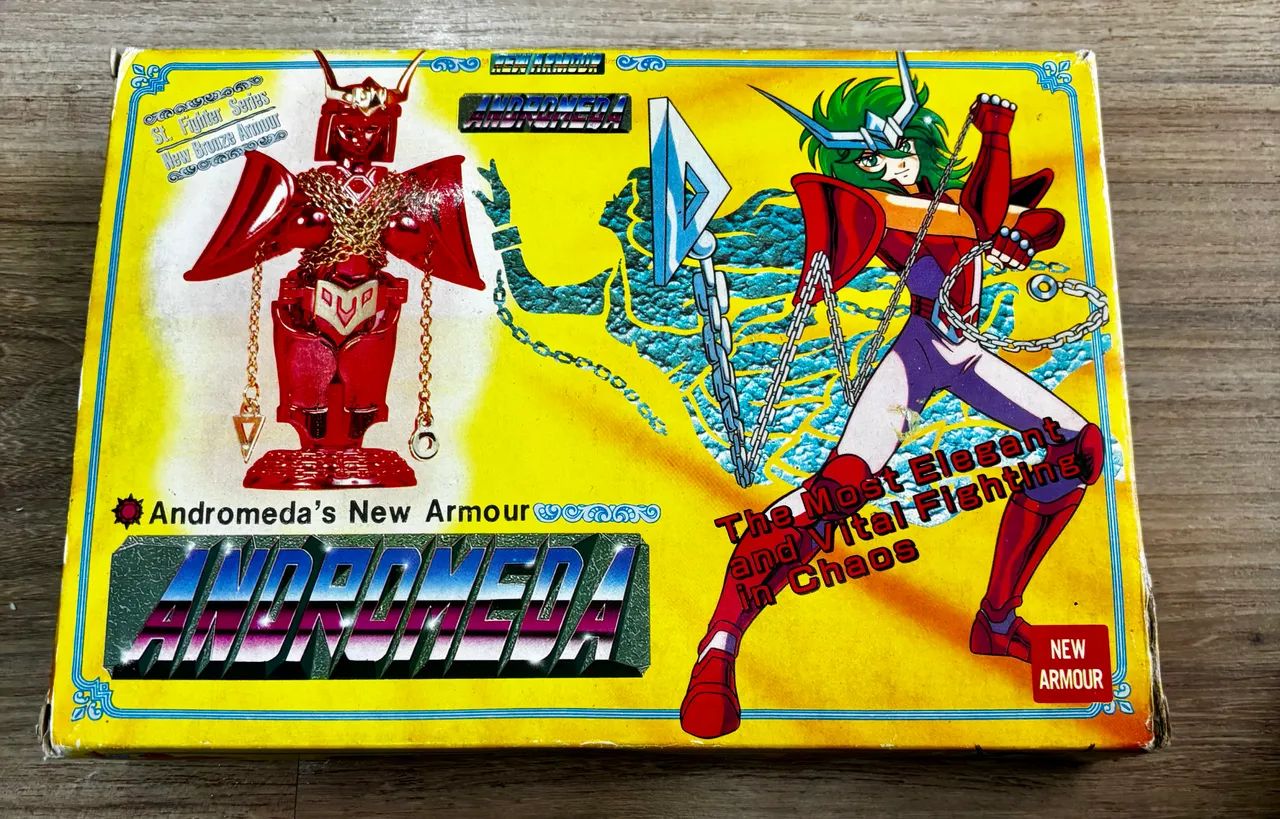 Cavaleiro do zodíaco Shun de Andrômeda ST fighter - Brinquedos e