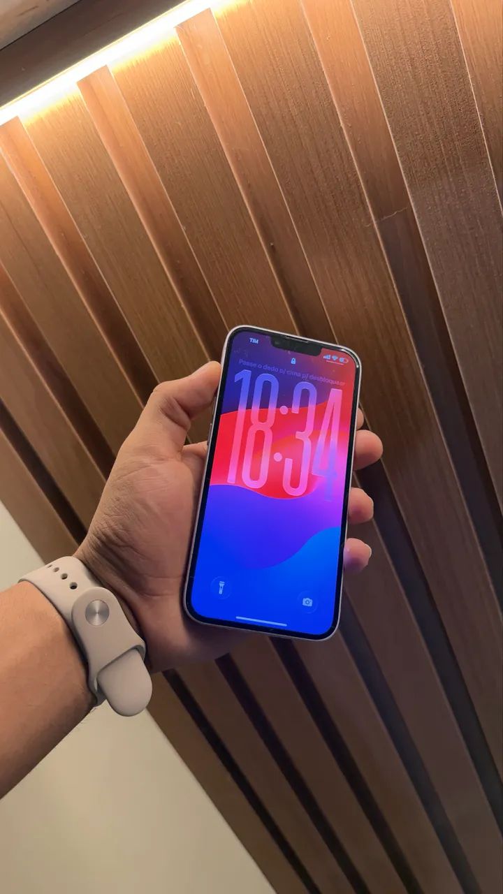 Vende-se IPhone 14, 128gb na cor lilás, em perfeito estado de uso - Foto 3