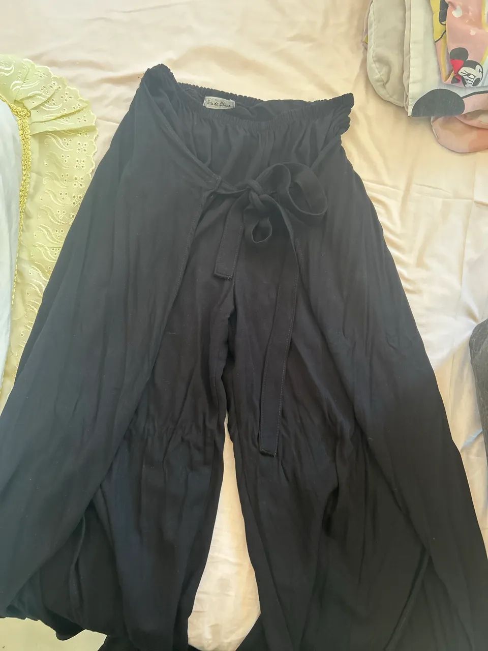 Calça envelope preta