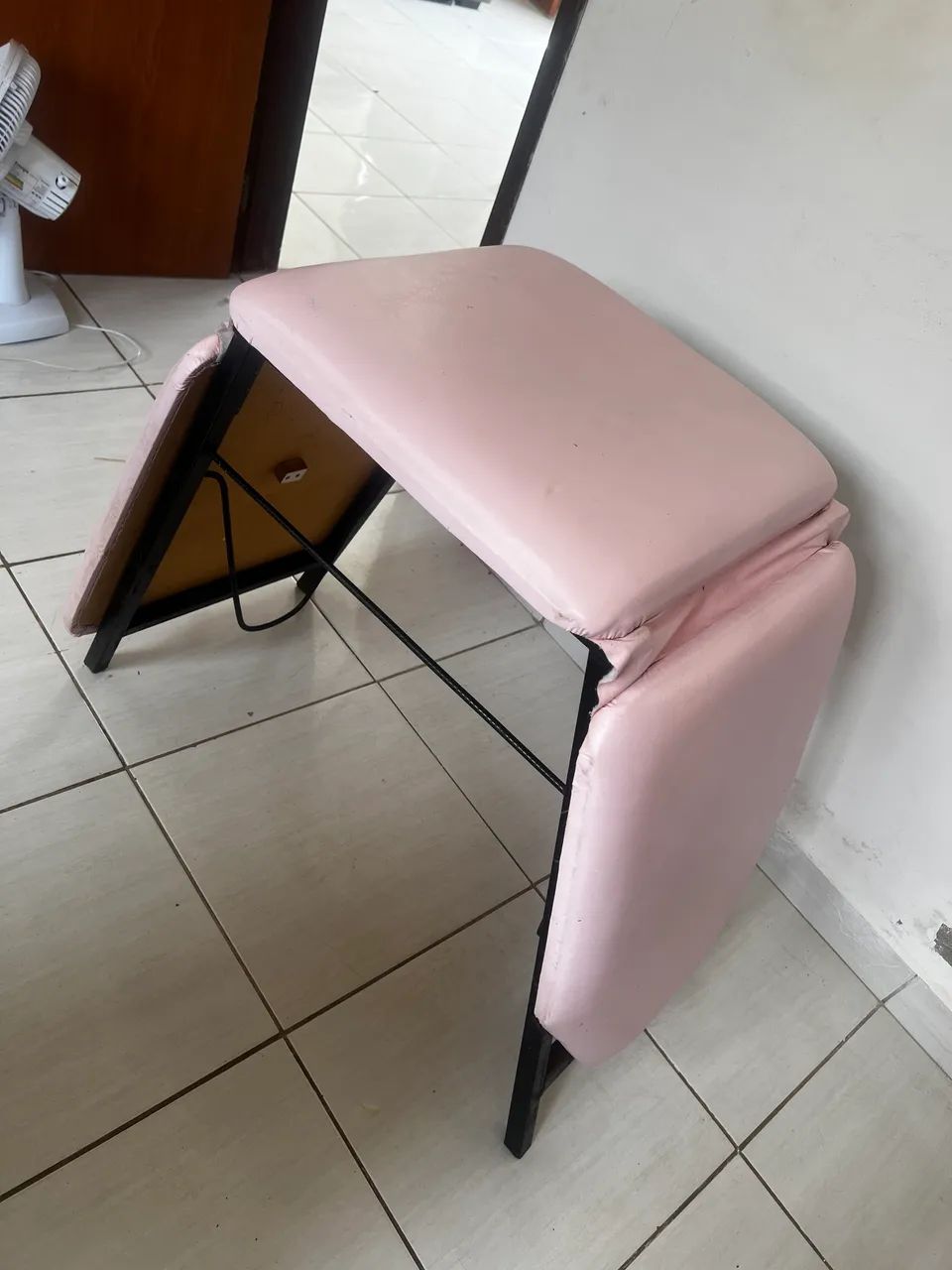 Maca dobrável rosa 