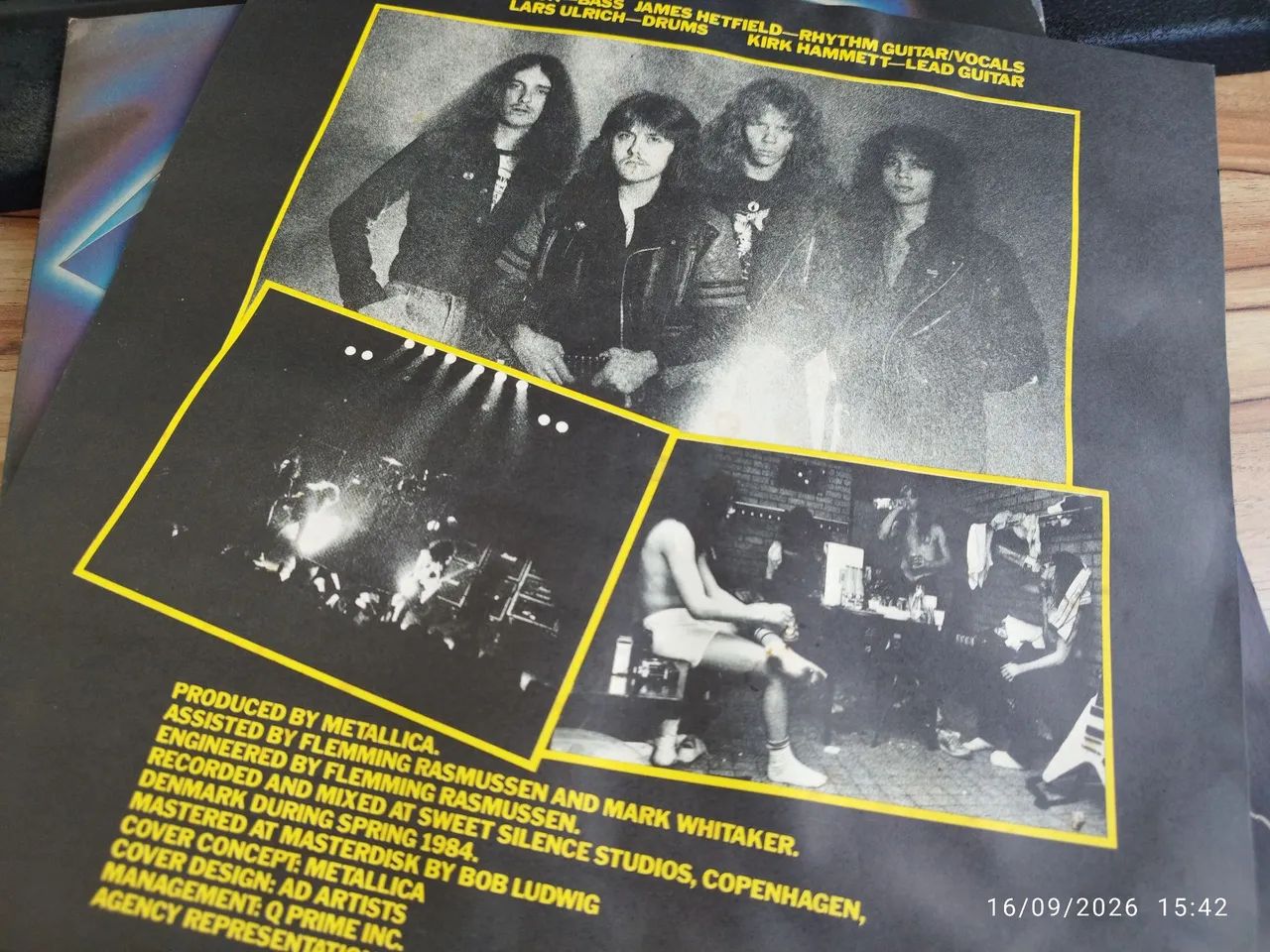 LP Metallica - Ride The Lightning  - Foto 4