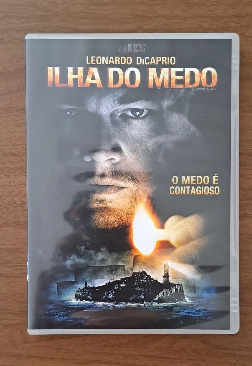 DVD Ilha do Medo Leonardo DiCaprio Martin Scorsese 