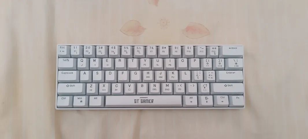 Teclado mecânico 60% moon