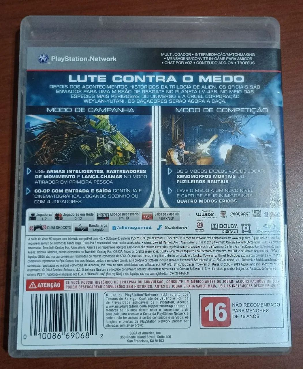 Jogo - Aliens Colonial Marines - Ps3 - Foto 4