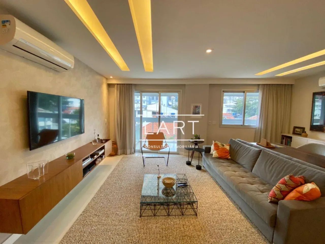 Apartamento com 1 dormitório para alugar, 85 m² por R$ 10.941,69/mês - Botafogo - Rio de J 1