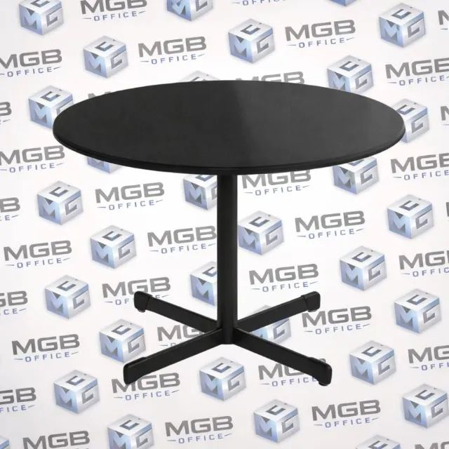 Mesa de Reunião Redonda - 0,74x1,20cm - (CINZA ou PRETO) SUPER PROMOÇÃO!