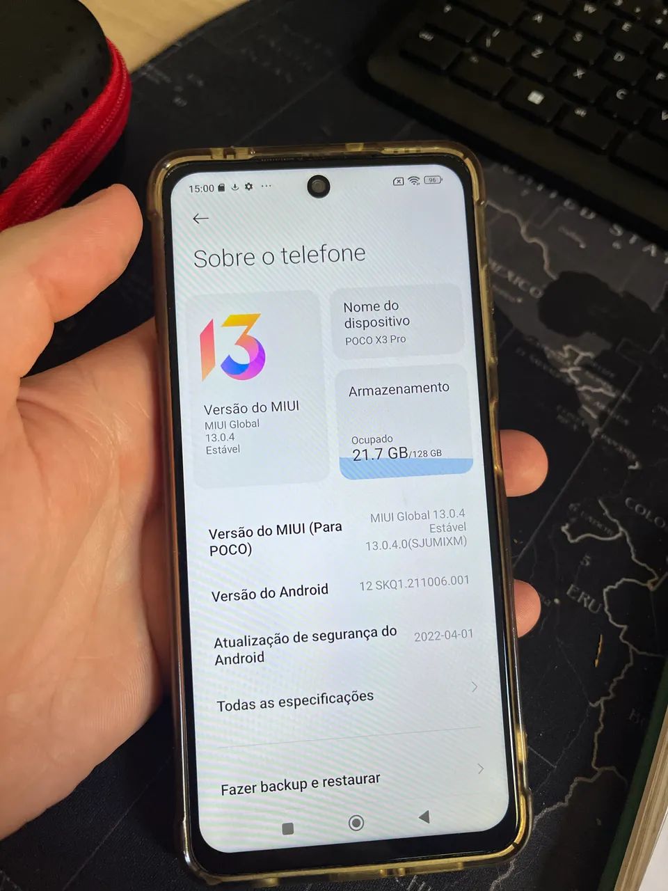 Poco X3 Pro - xiaomi - 128gb / 8gb de ram M2102J20SG - Foto 2