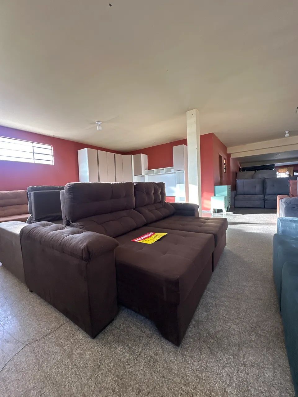 Sofá retrátil reclinável 2,30M Novo 