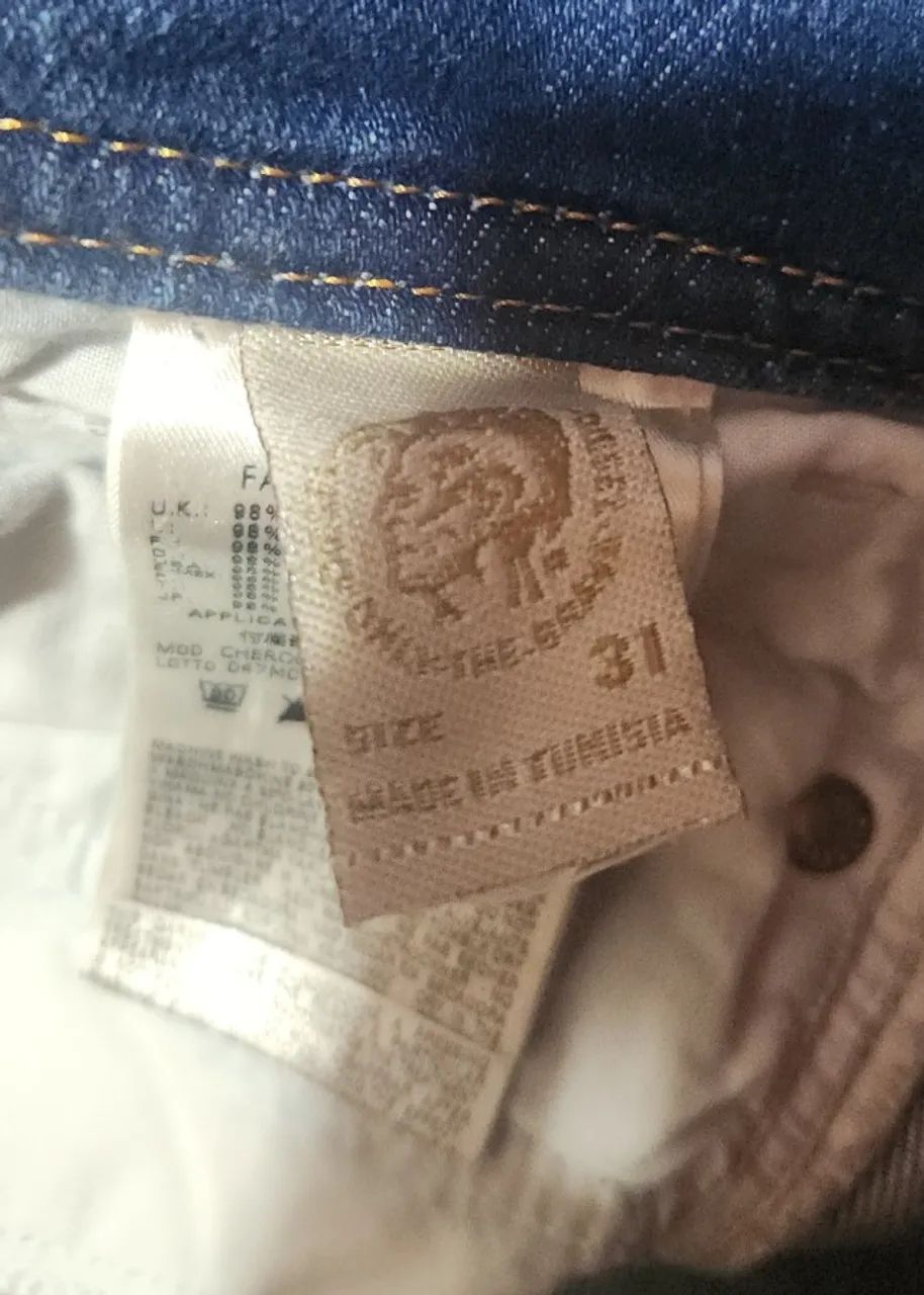 Calça jeans Diesel feminina 31 (41) - Foto 5