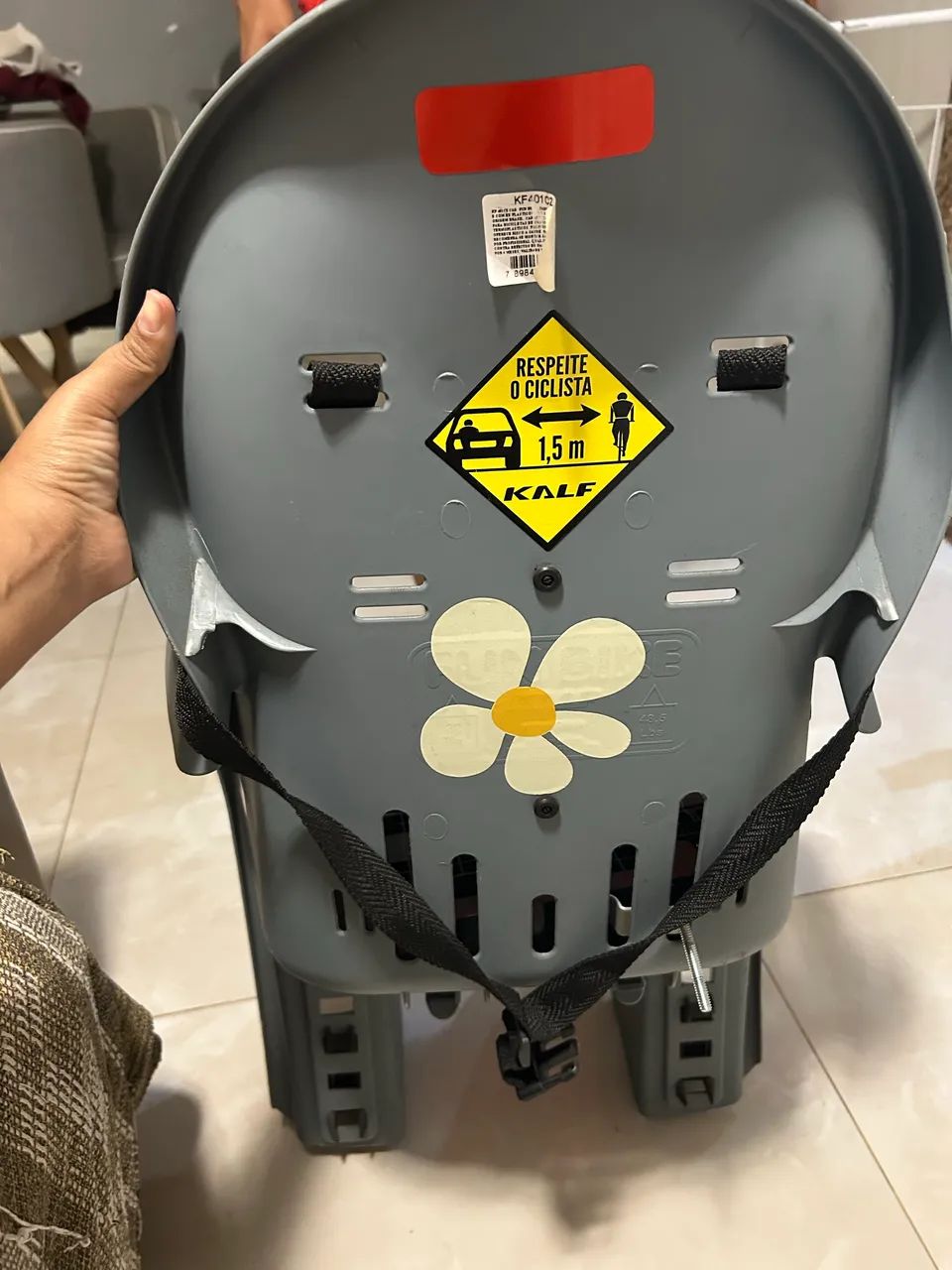 Cadeirinha infantil para bicicleta  - Foto 2