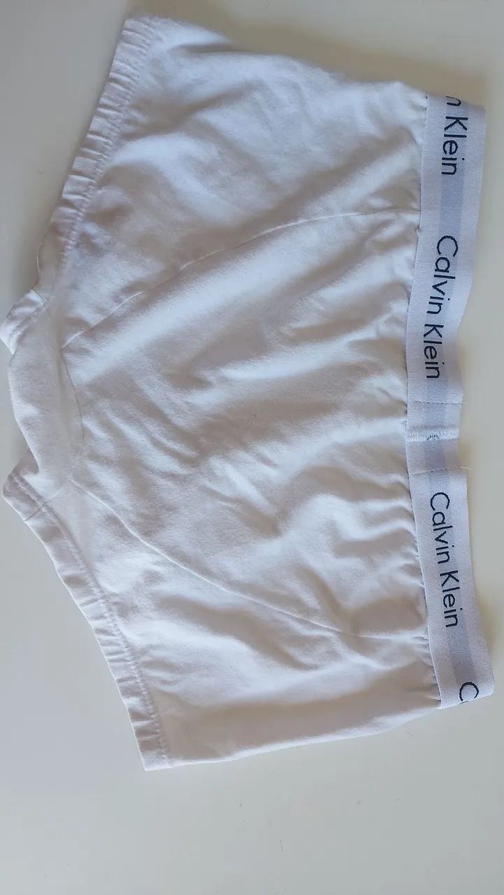 Cueca Calvin Klein branca - M - Foto 2