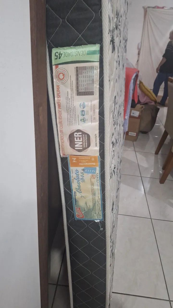 Vendo Base mais colchão  - Foto 2
