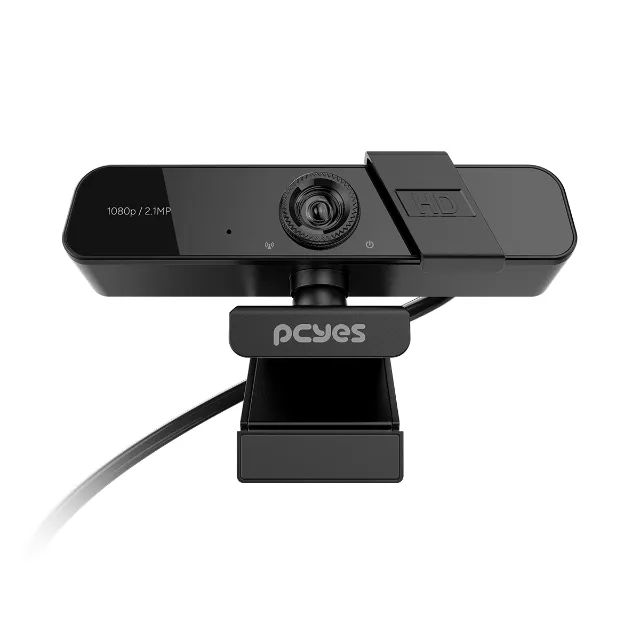 Webcam Pcyes Raza FHD-04 Full HD 1080P Com Microfone - WZetta