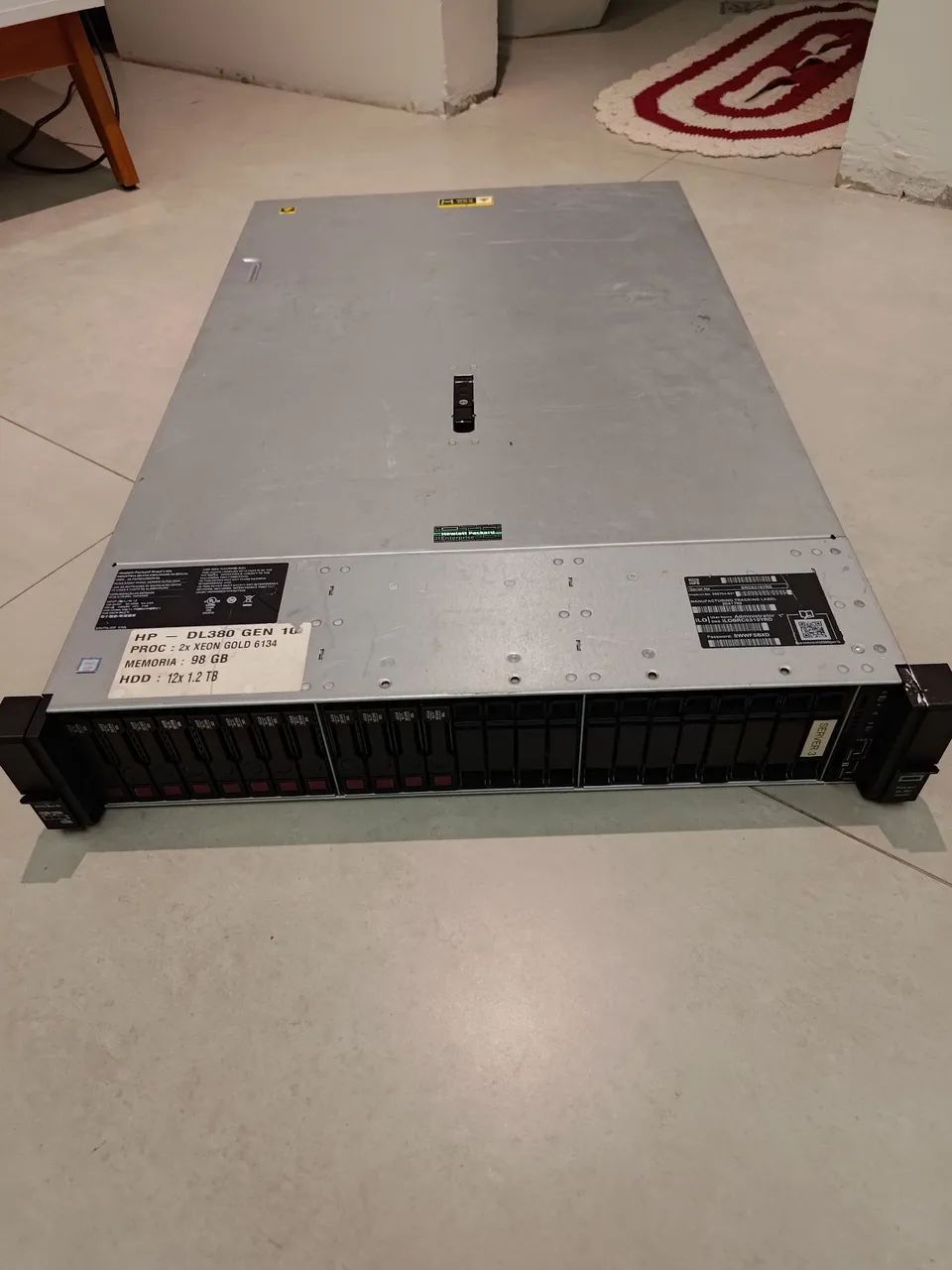 Servidor HP DL380 G10