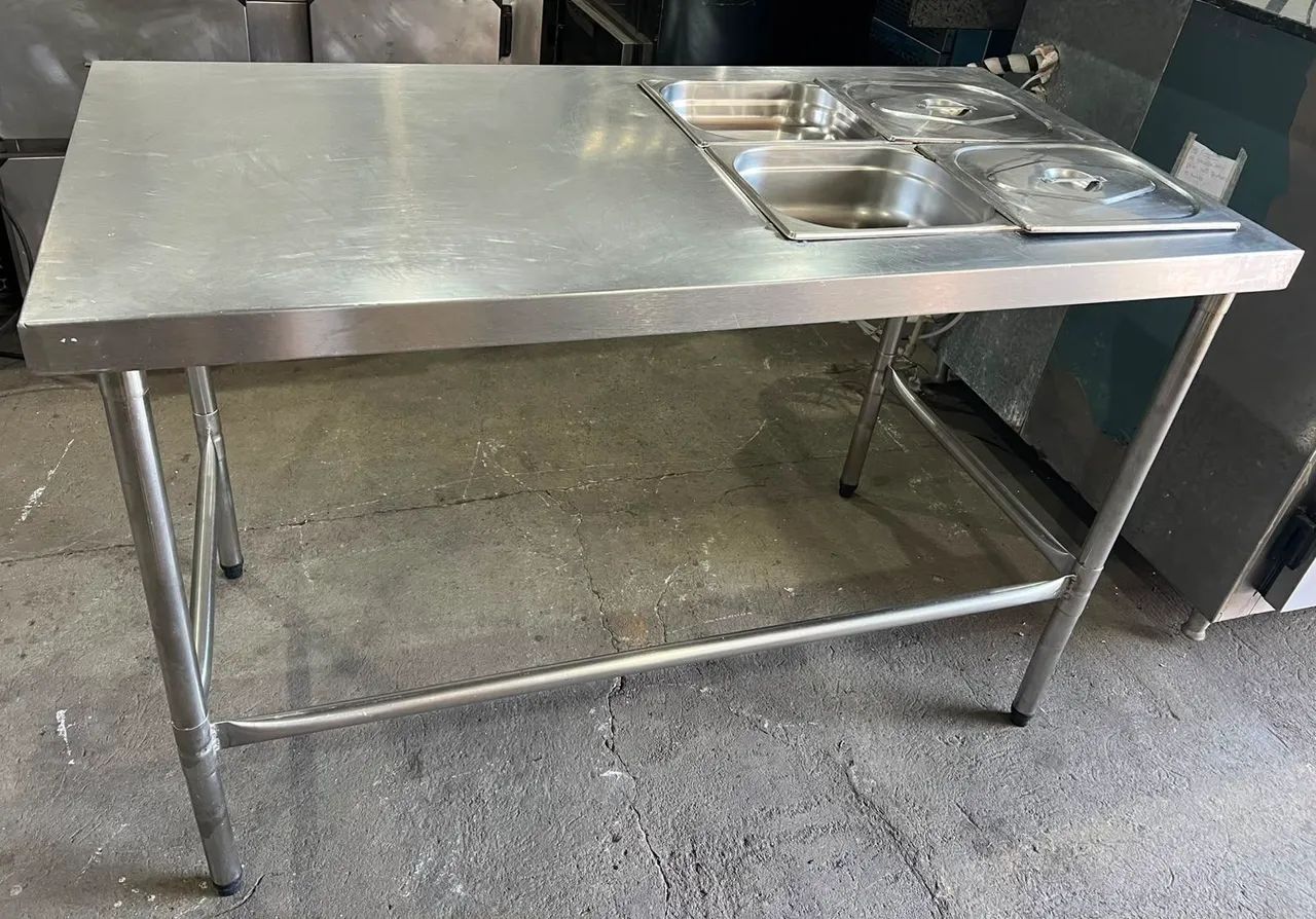 Mesa inox com Gns  - Foto 4