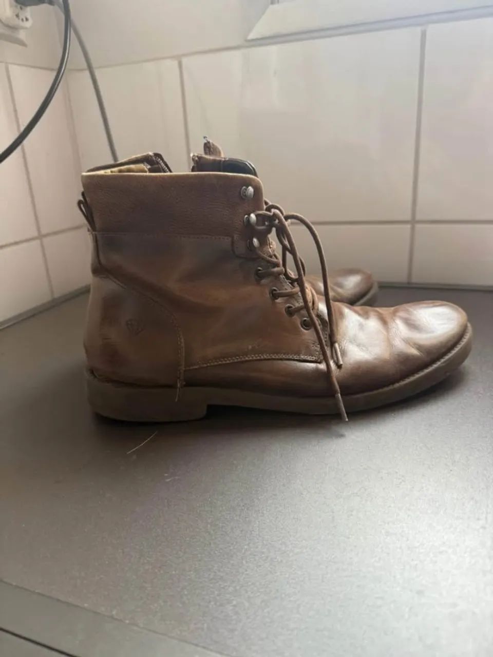 Bota Masculina de Couro Legítimo - IMPÉRIO - Foto 2