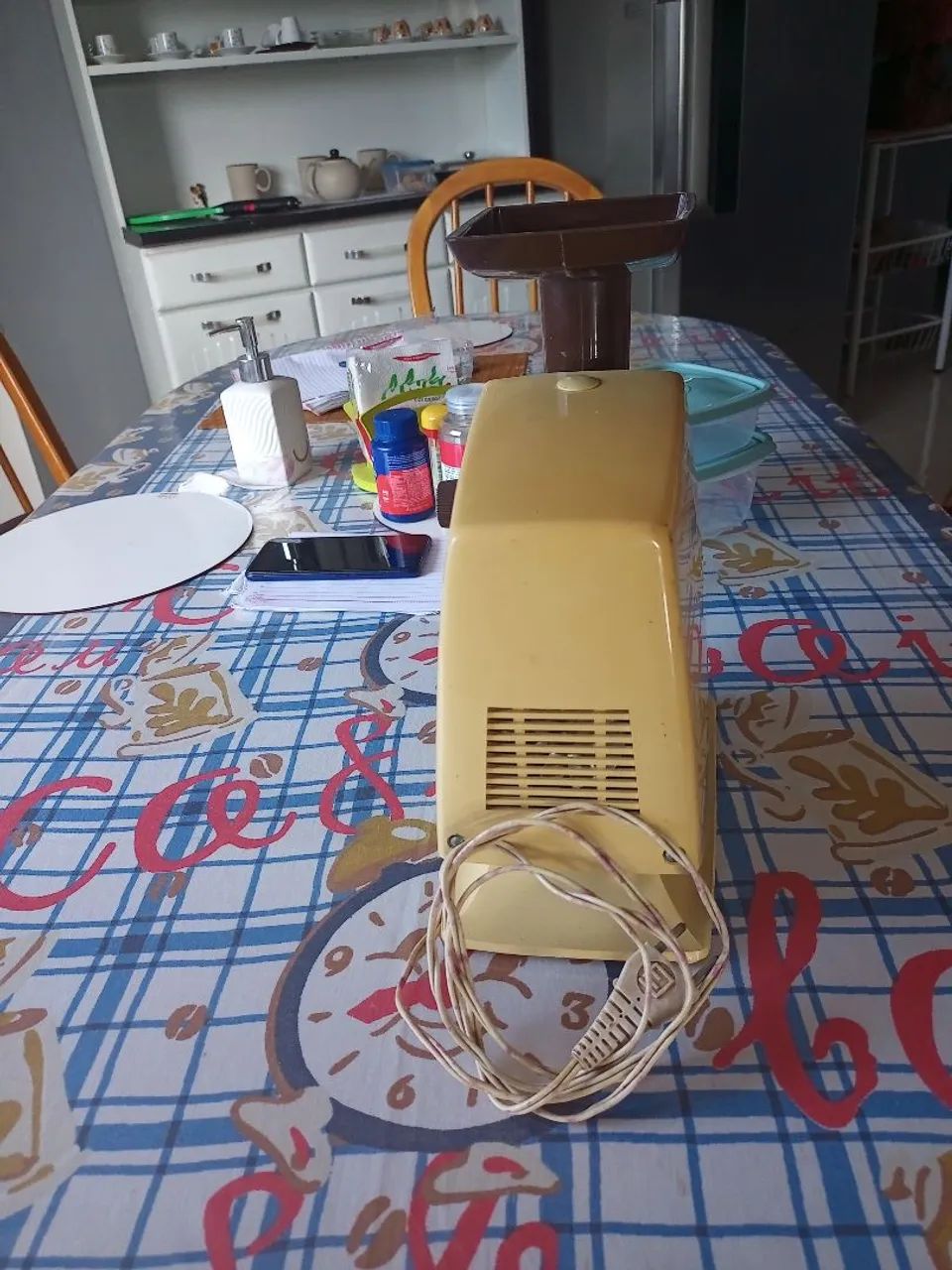 Moinho de alimentos.