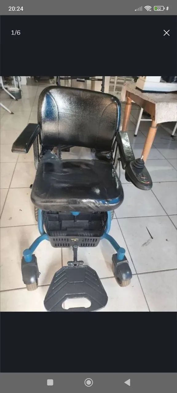 CADEIRA DE RODAS MOTORIZADA 