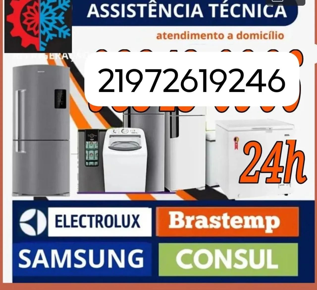 Conserto de máquina de lavar roupa, louça e ar condicionado 