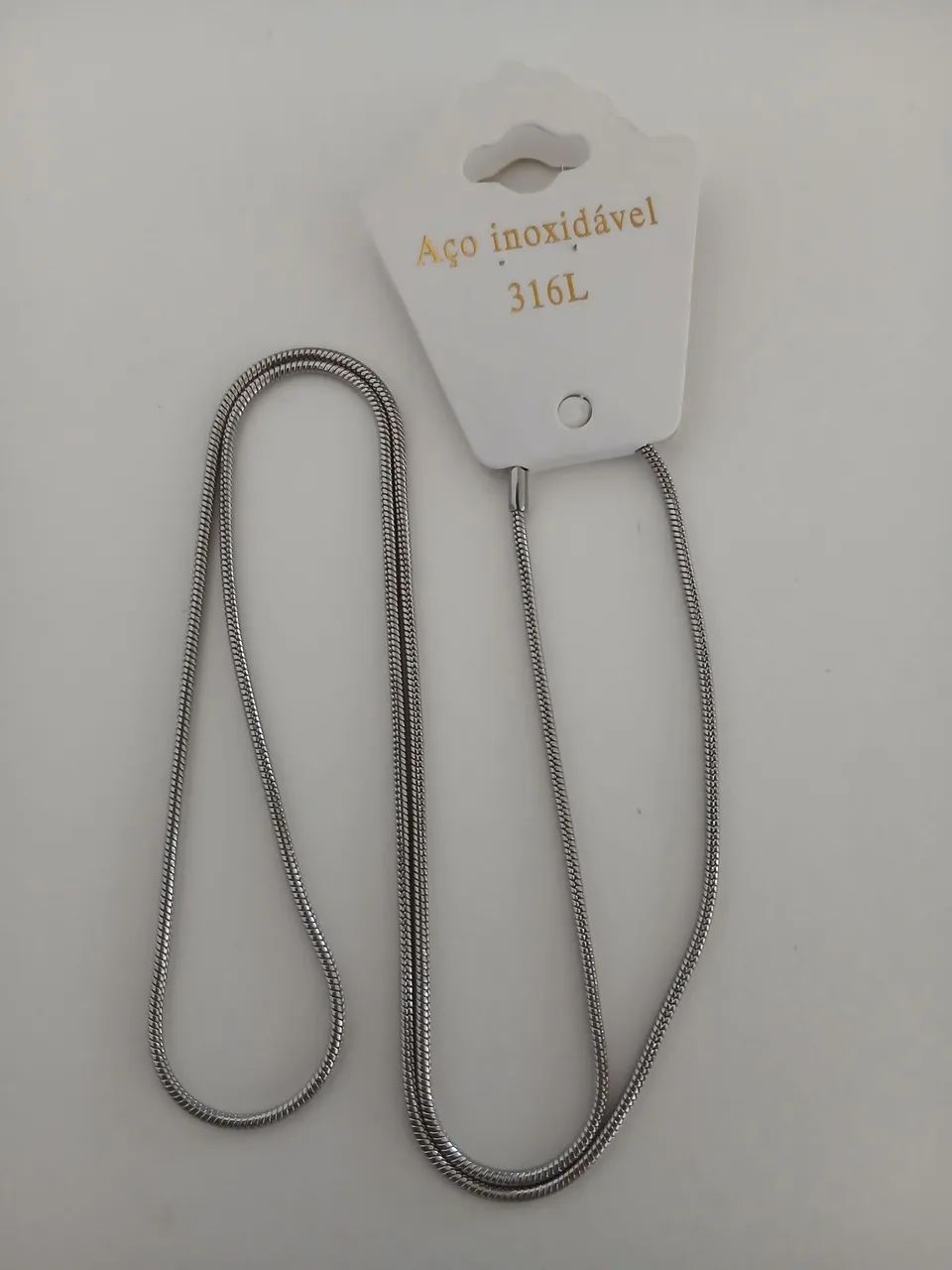 VENDO CORRENTE DE AÇO INOXIDÁVEL