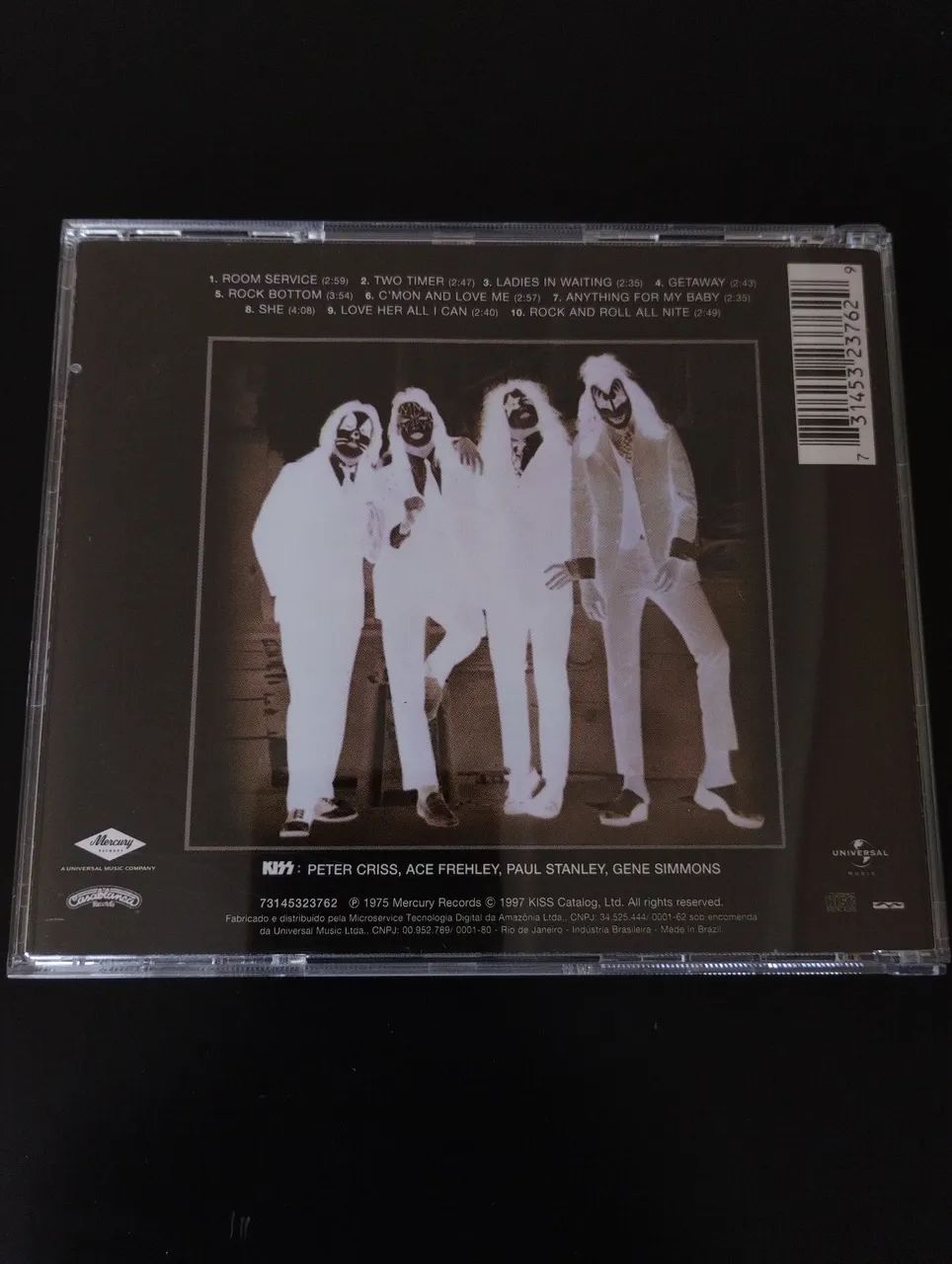 CD Kiss - Dressed to Kill Remaster RARO Gene Simmons Paul Stanley