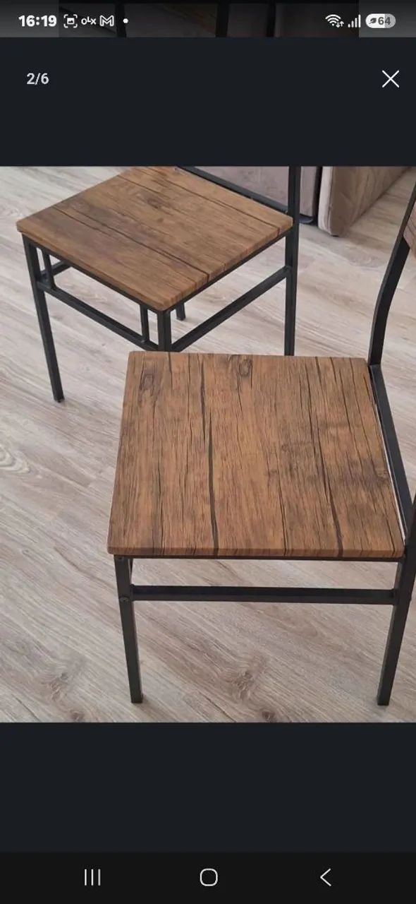 Cadeiras ótimas e fortes  - Foto 4