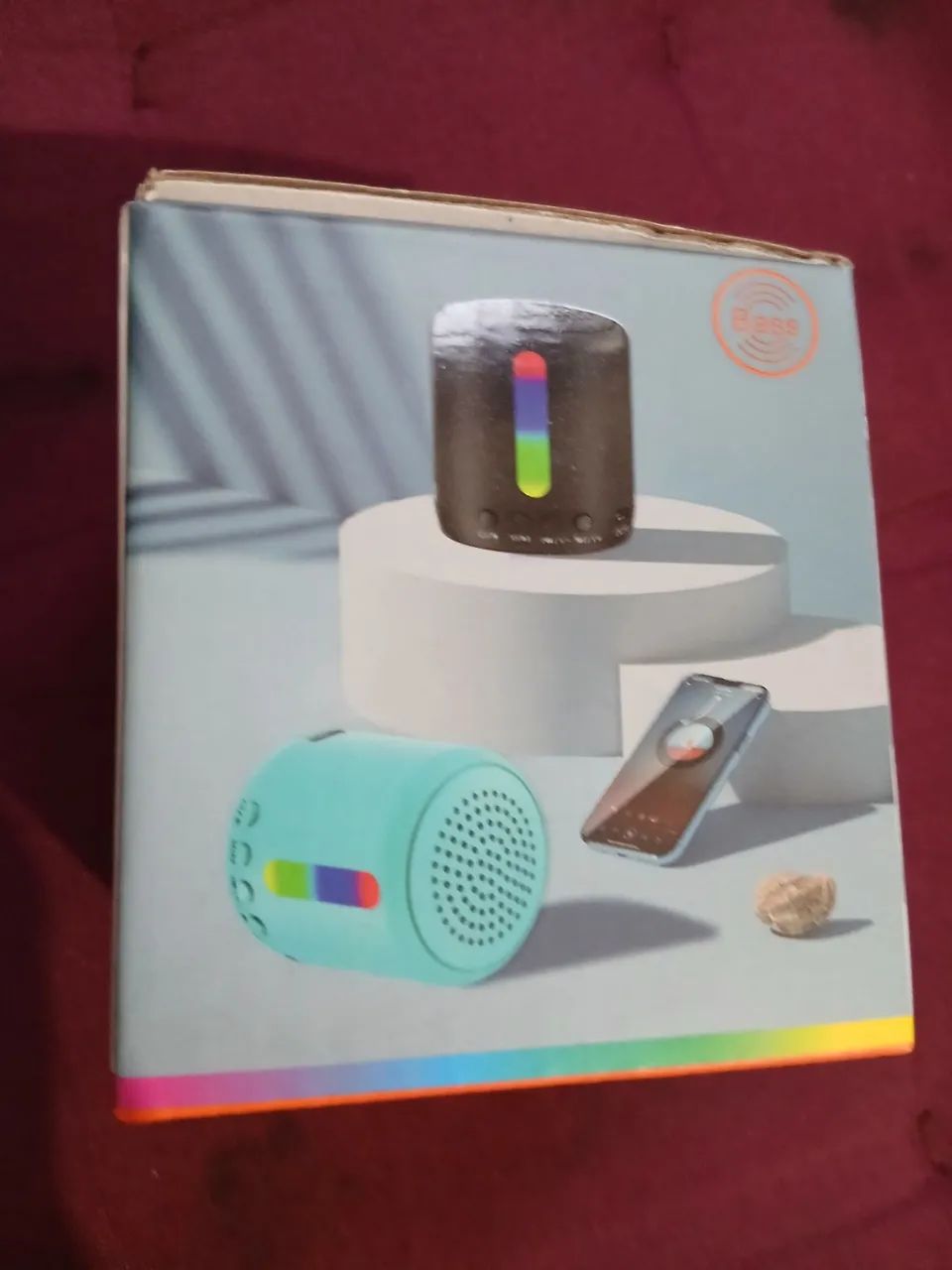 CAIXA DE SOM BLUETOOTH ALTOMEX COM LEDS - Foto 4