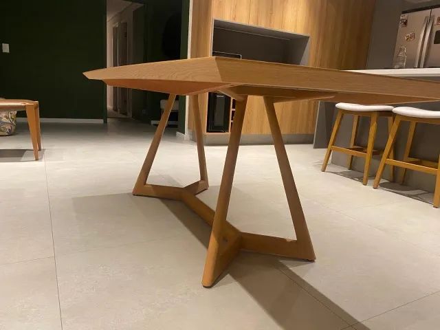 Mesa de jantar retangular  - Foto 3