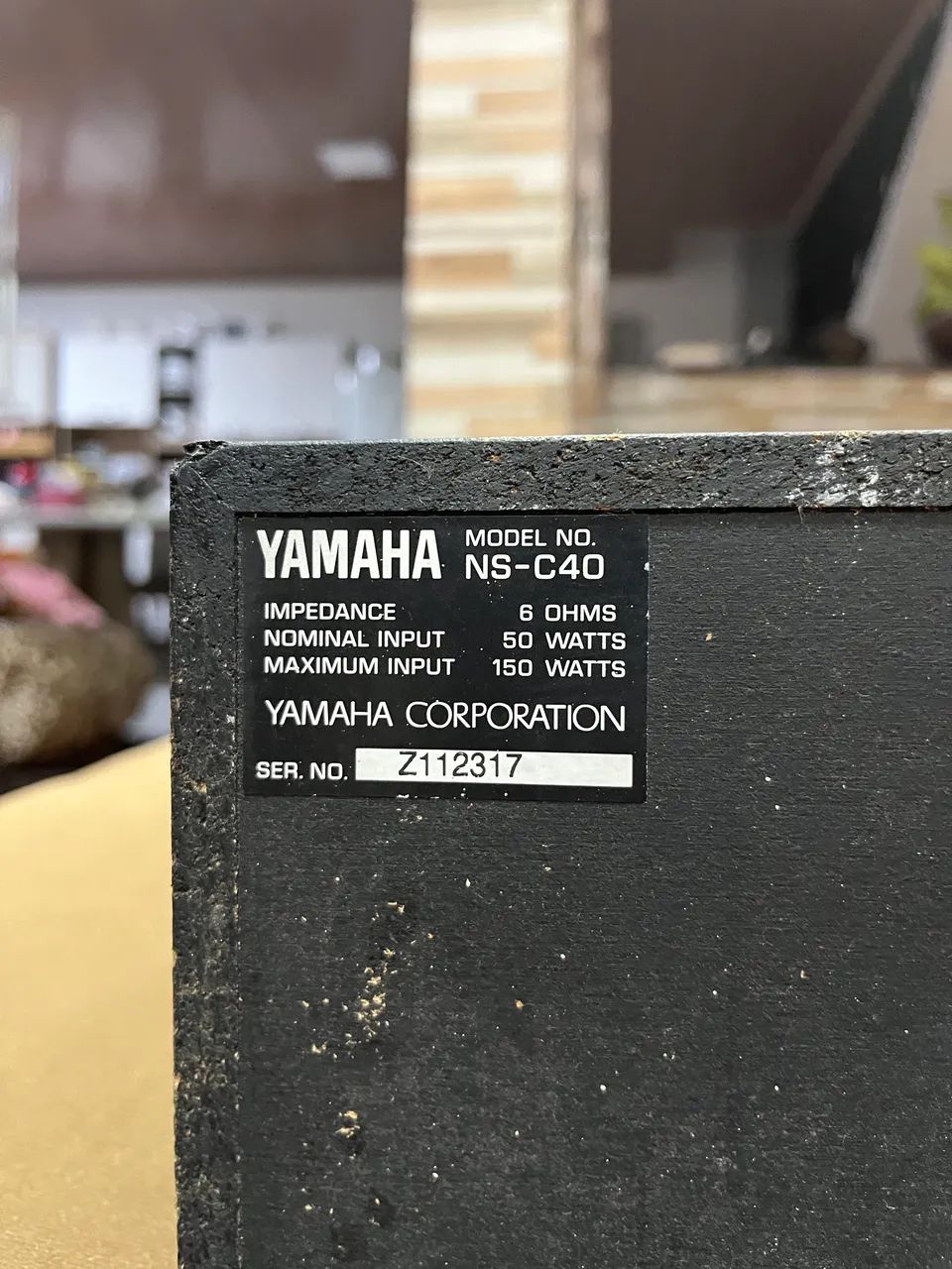 Caixa Central Yamaha NS-C40 - Foto 5