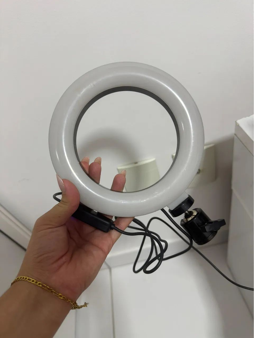 Ring light 6 polegadas sem tripé  - Foto 4