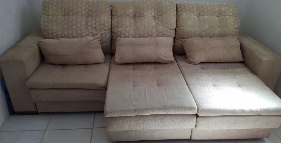 Sofá retrátil 3 lugares - Foto 3