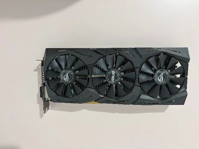 Placa de Vídeo RX 580 8GB Asus ROG Strix Gaming (Raridade) (Original ...