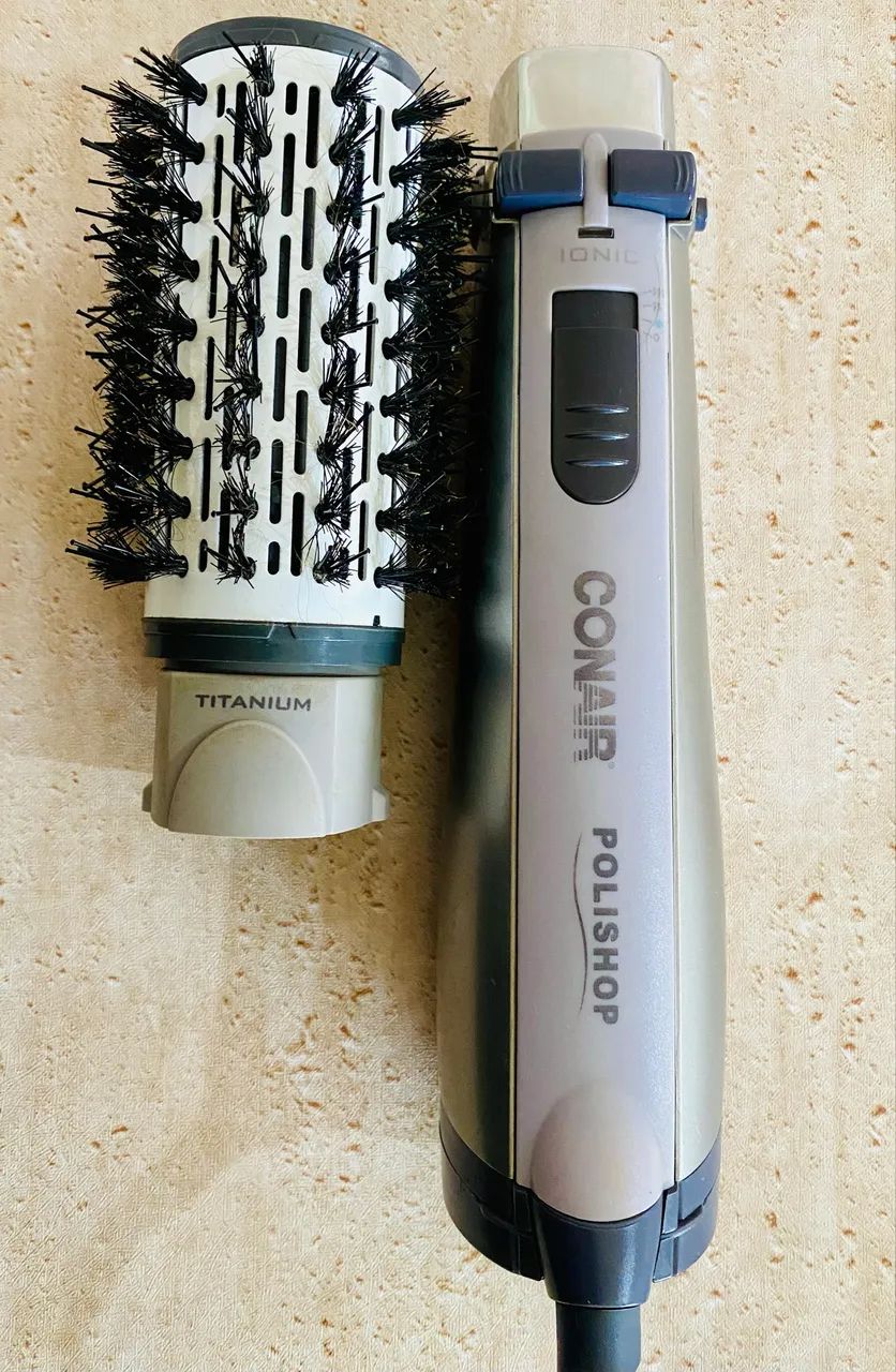Escova Rotatória Conair Polishop Original 