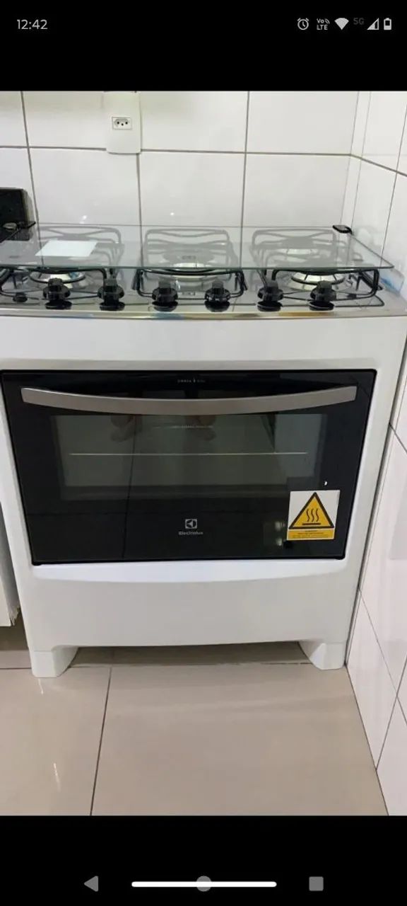 Fogão, 5 bocas, Electrolux  - Foto 2