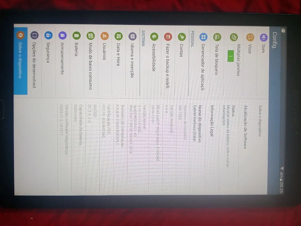 Samsung Galaxy Tab E - Foto 3