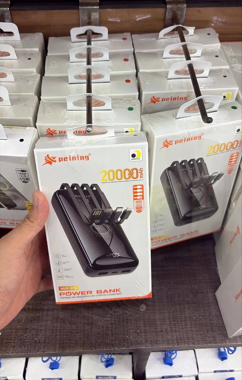 Power Bank 20000mAh - Novo!!