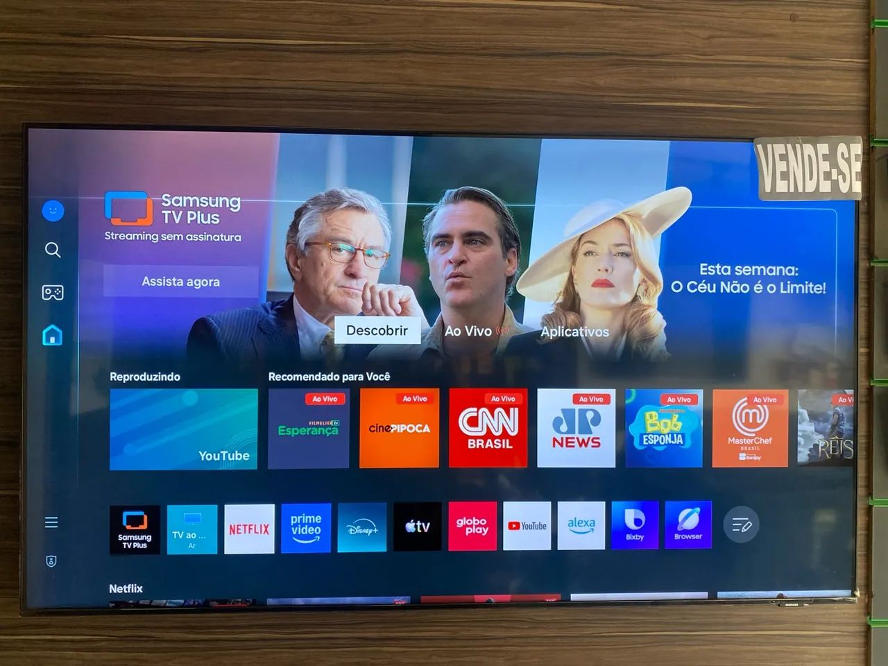 Televisão 65 polegadas Samsung 