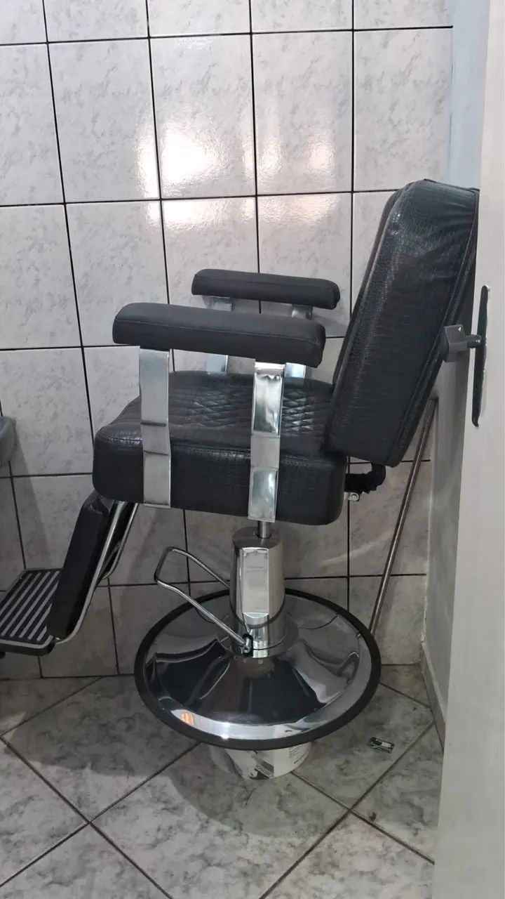Poltrona Cadeira reclinável de Barbeiro