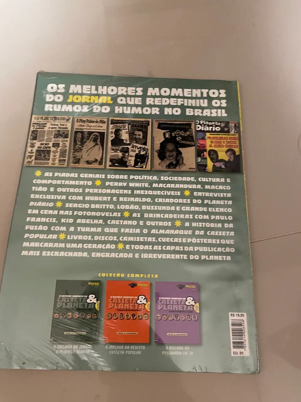 Revista Casseta & Planeta Vol. 1 - LACRADA - Edição de Colecionador - Foto 2