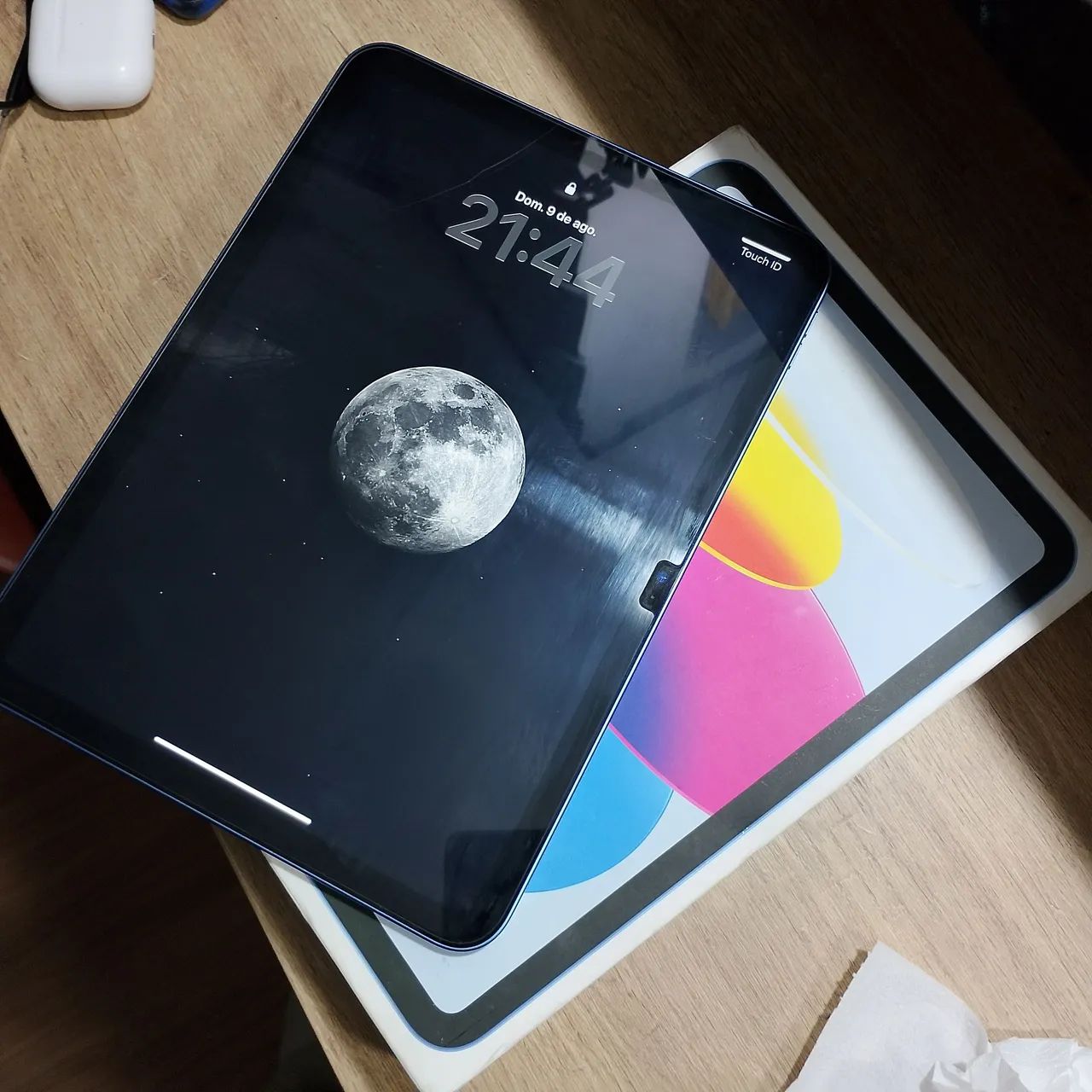 ipad apple 10 + caneta + capa + carregador  - Foto 4