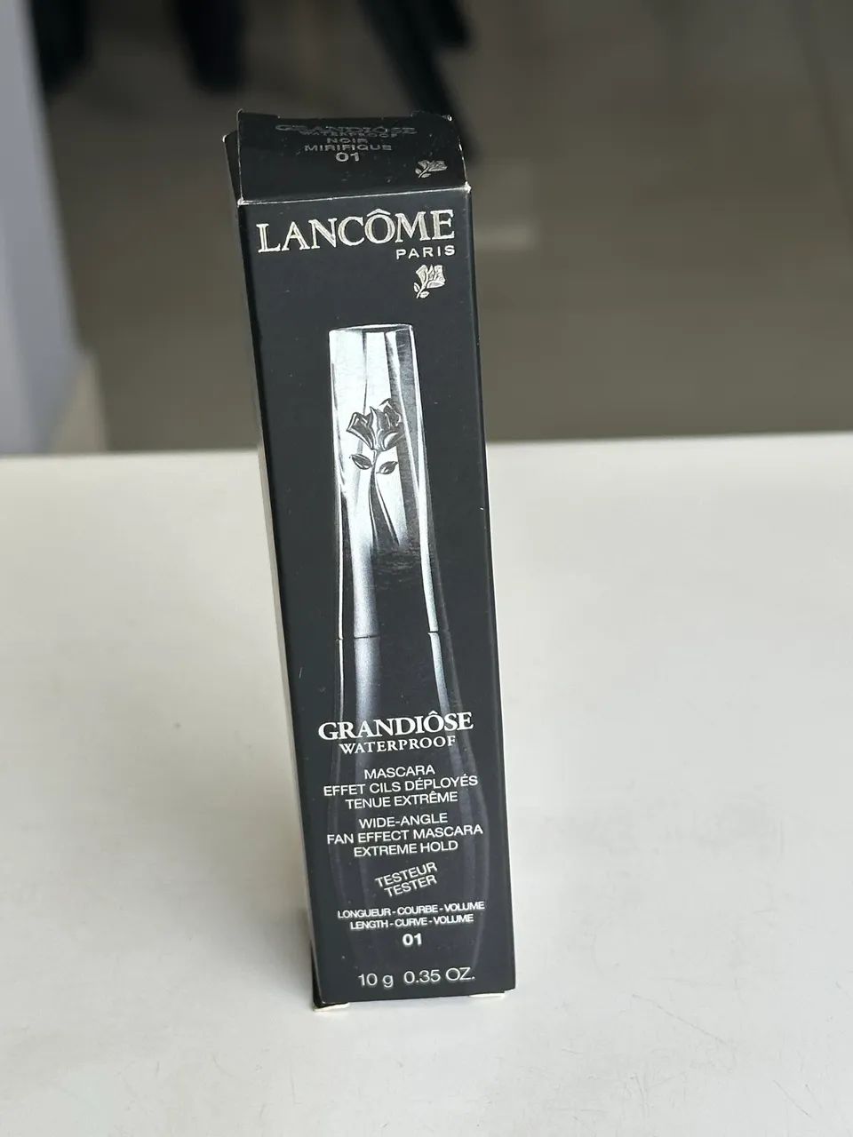 Máscara de cílios Lancôme Grandiôse Waterproof Cor 01 (preta)