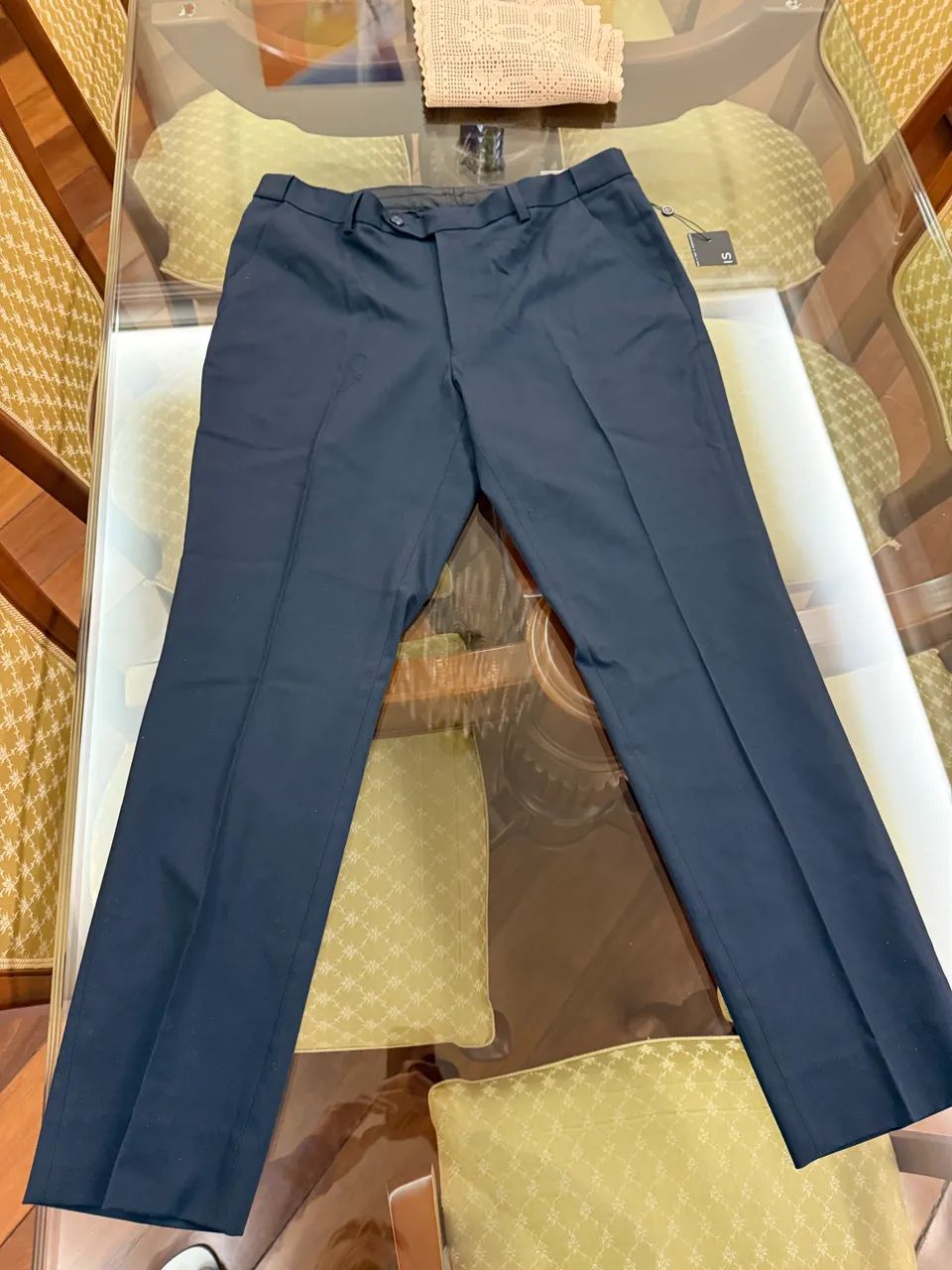 Calça de Alfaiataria Aramis. Original. Marinho. Nova - Foto 2