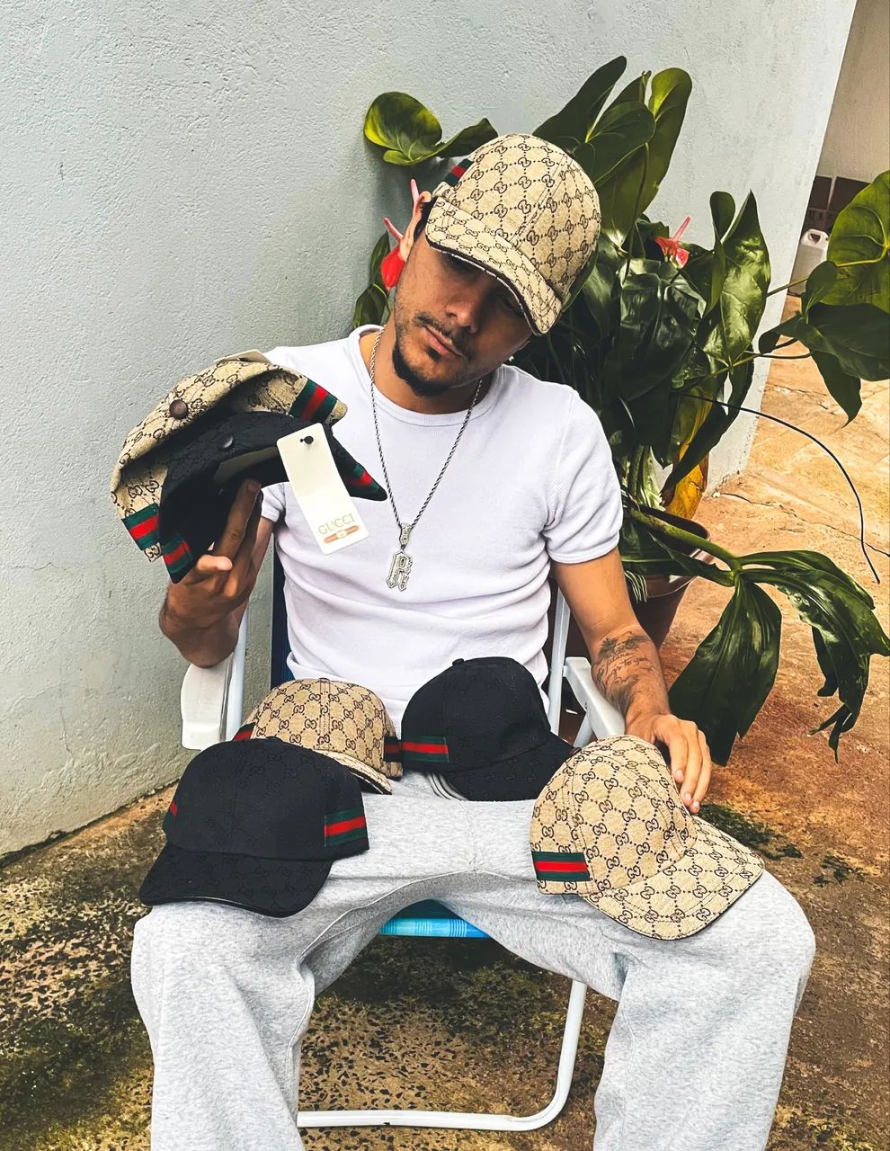 Boné Gucci 